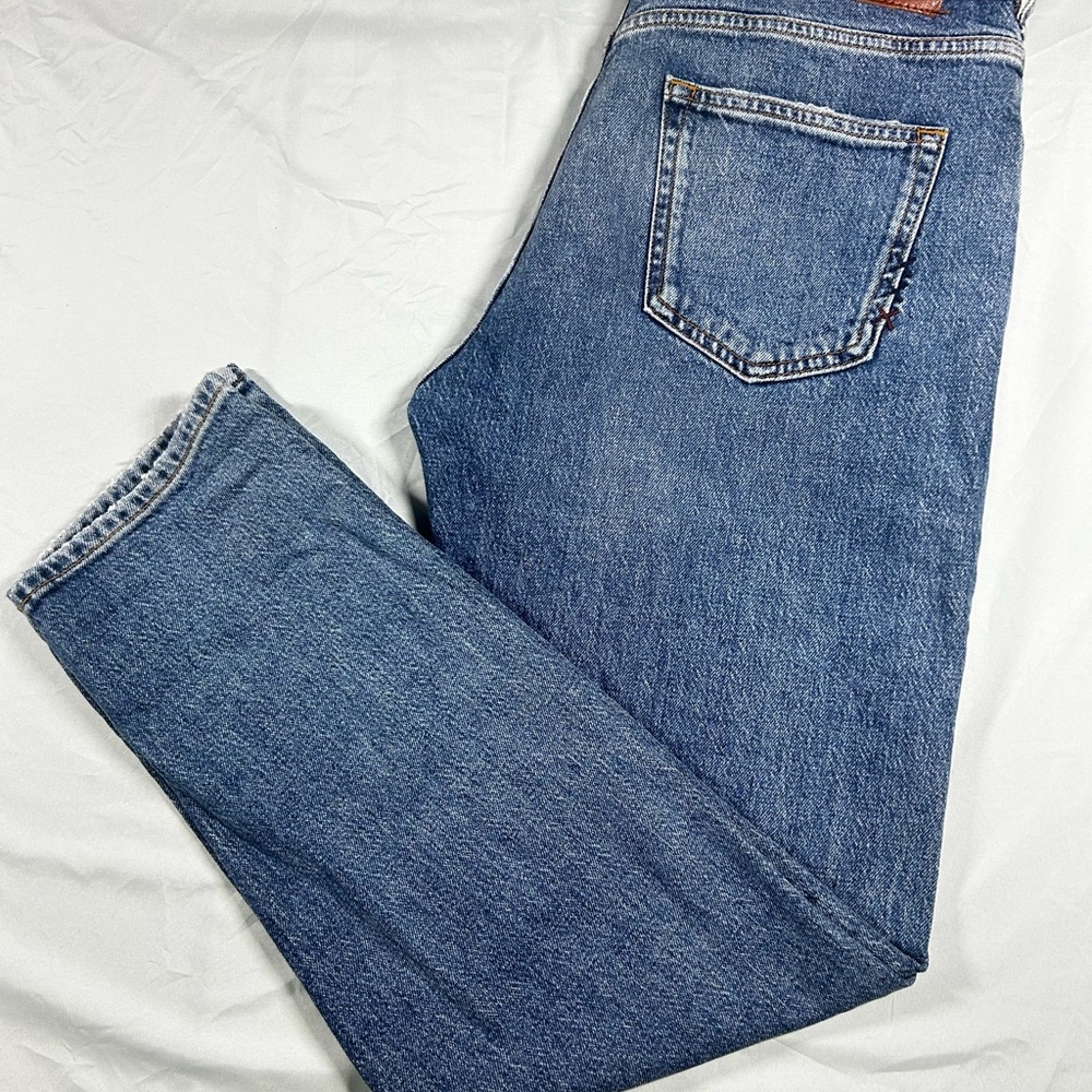Scotch & Soda Amsterdam Blauw "The Norm" Mens Jeans W31 L32 Button Fly Recycled